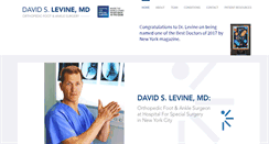 Desktop Screenshot of davidslevinemd.com